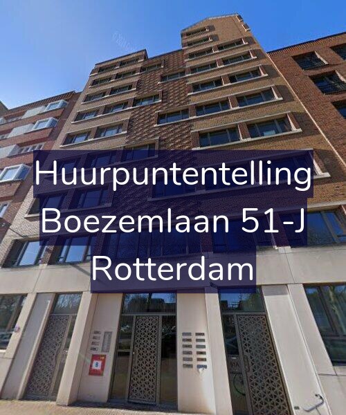 Foto gevel Huurpuntentelling voor Boezemlaan 51-J, Rotterdam