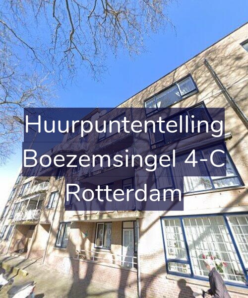 Foto gevel Huurpuntentelling voor Boezemsingel 4-C, Rotterdam