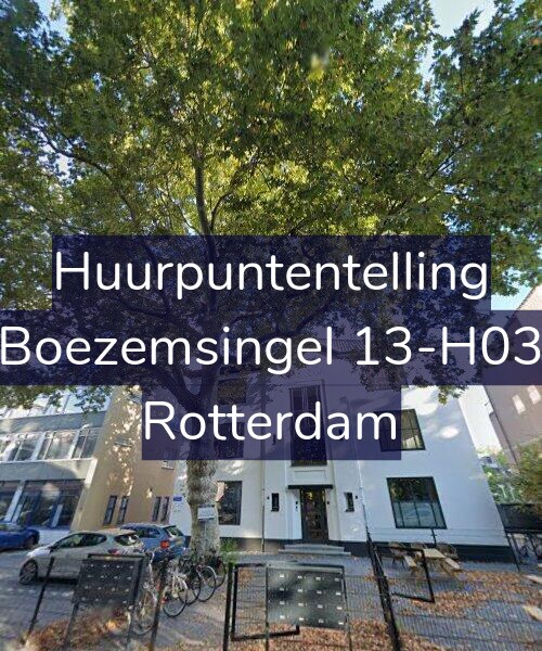 Foto gevel Huurpuntentelling voor Boezemsingel 13-H03, Rotterdam