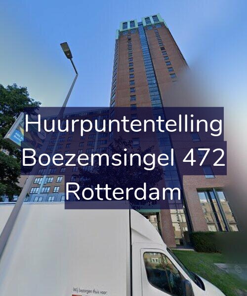 Foto gevel Huurpuntentelling voor Boezemsingel 472, Rotterdam