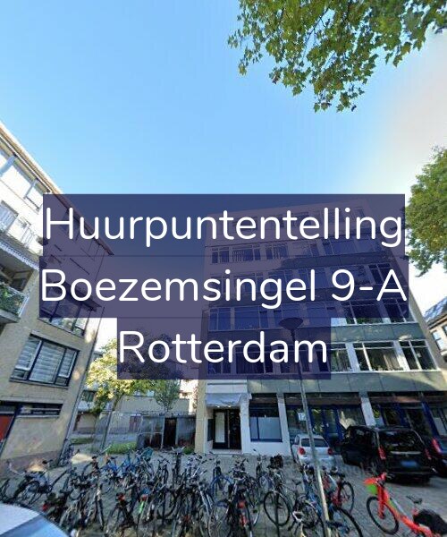 Foto gevel Huurpuntentelling voor Boezemsingel 9-A, Rotterdam