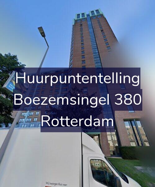 Foto gevel Huurpuntentelling voor Boezemsingel 380, Rotterdam