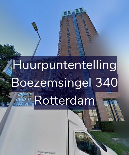 Foto gevel Huurpuntentelling voor Boezemsingel 340, Rotterdam