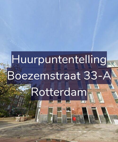 Foto gevel Huurpuntentelling voor Boezemstraat 33-A, Rotterdam