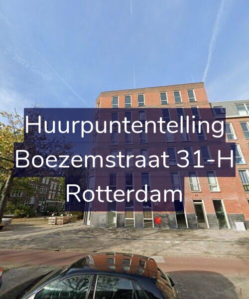 Foto gevel Huurpuntentelling voor Boezemstraat 31-H, Rotterdam