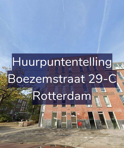 Foto gevel Huurpuntentelling voor Boezemstraat 29-C, Rotterdam