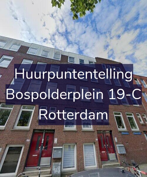 Foto gevel Huurpuntentelling voor Bospolderplein 19-C, Rotterdam