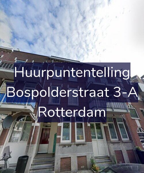 Foto gevel Huurpuntentelling voor Bospolderstraat 3-A, Rotterdam