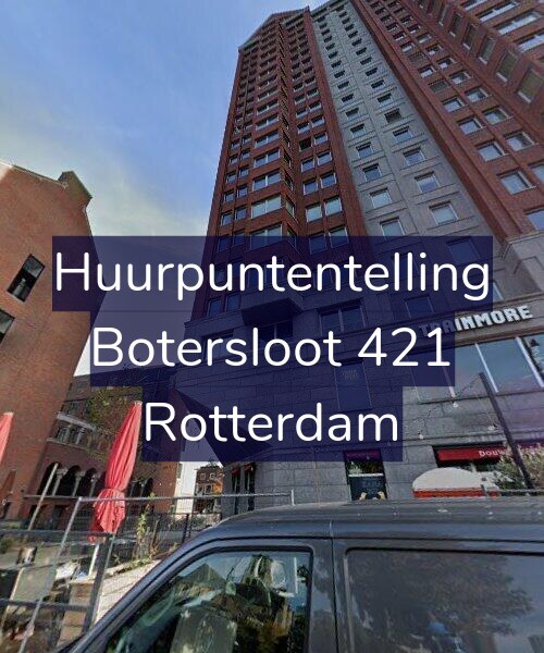 Foto gevel Huurpuntentelling voor Botersloot 421, Rotterdam