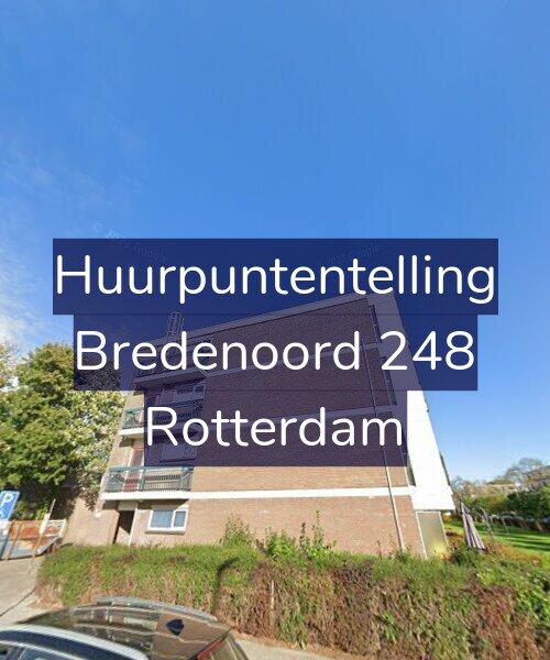 Foto gevel Huurpuntentelling voor Bredenoord 248, Rotterdam