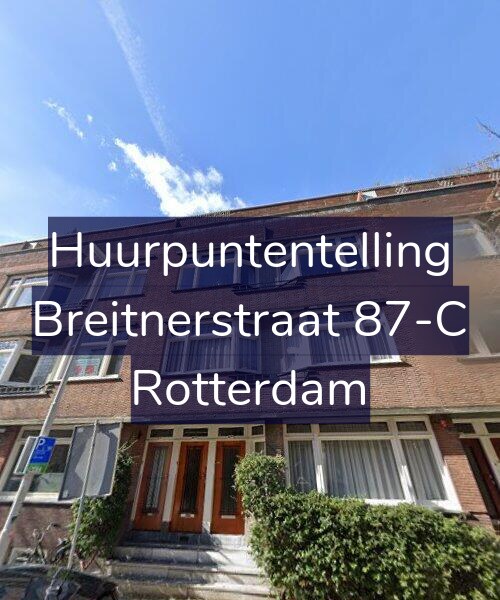 Foto gevel Huurpuntentelling voor Breitnerstraat 87-C, Rotterdam
