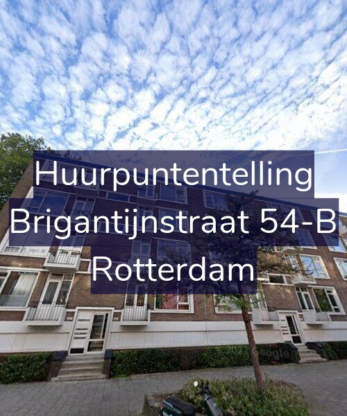 Foto gevel Huurpuntentelling voor Brigantijnstraat 54-B, Rotterdam