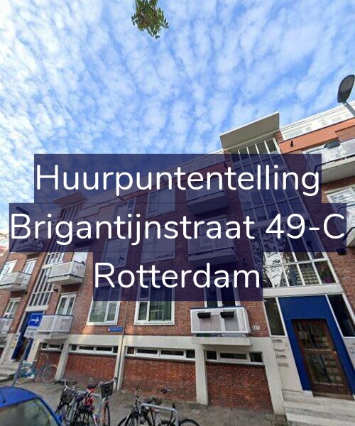 Foto gevel Huurpuntentelling voor Brigantijnstraat 49-C, Rotterdam