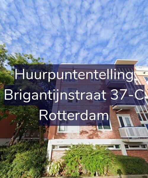 Foto gevel Huurpuntentelling voor Brigantijnstraat 37-C, Rotterdam