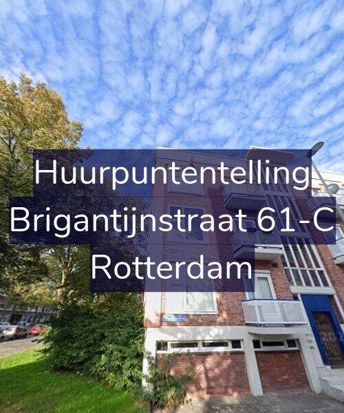 Foto gevel Huurpuntentelling voor Brigantijnstraat 61-C, Rotterdam