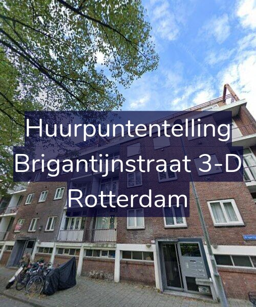 Foto gevel Huurpuntentelling voor Brigantijnstraat 3-D, Rotterdam