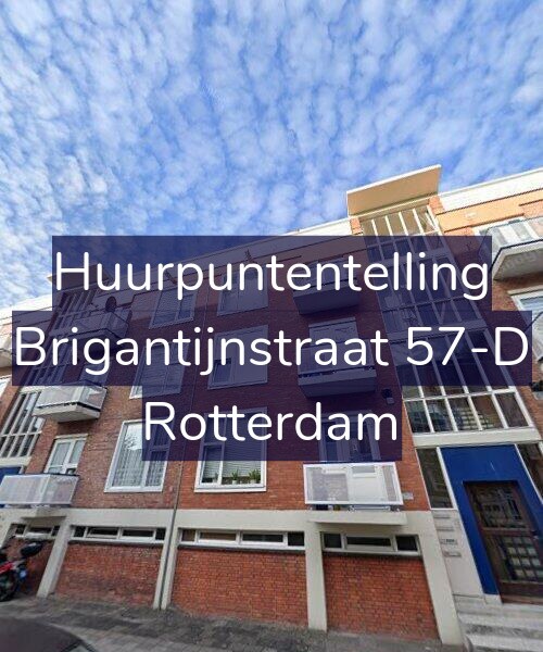 Foto gevel Huurpuntentelling voor Brigantijnstraat 57-D, Rotterdam