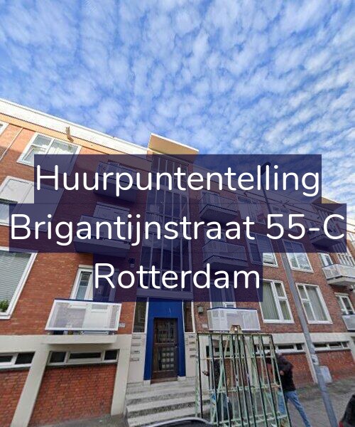 Foto gevel Huurpuntentelling voor Brigantijnstraat 55-C, Rotterdam