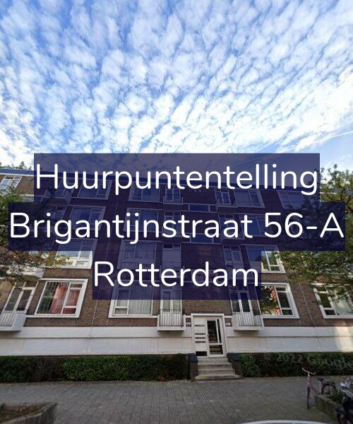 Foto gevel Huurpuntentelling voor Brigantijnstraat 56-A, Rotterdam