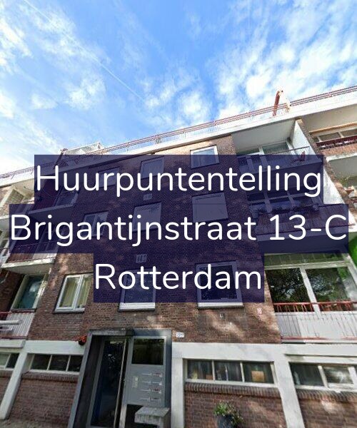Foto gevel Huurpuntentelling voor Brigantijnstraat 13-C, Rotterdam