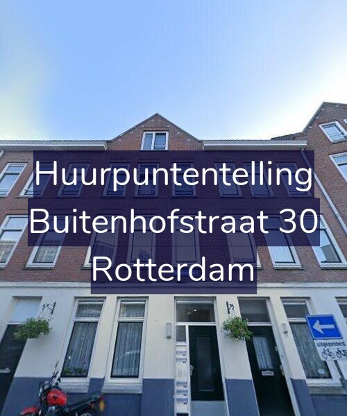 Foto gevel Huurpuntentelling voor Buitenhofstraat 30, Rotterdam