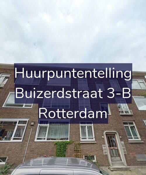 Foto gevel Huurpuntentelling voor Buizerdstraat 3-B, Rotterdam