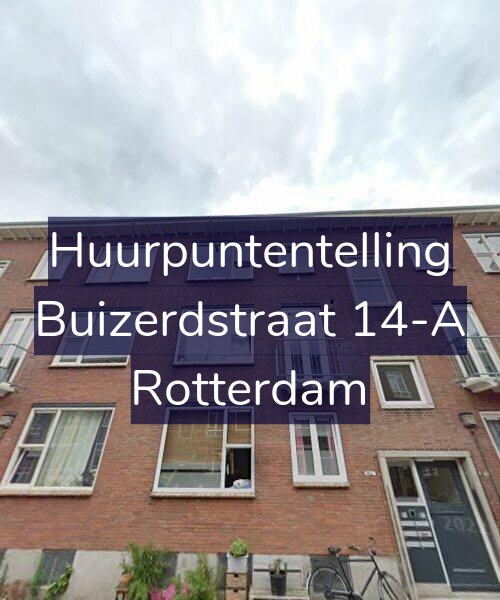 Foto gevel Huurpuntentelling voor Buizerdstraat 14-A, Rotterdam