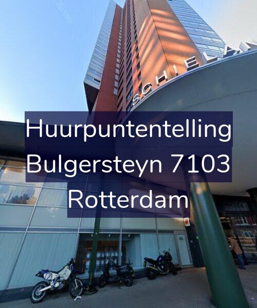 Foto gevel Huurpuntentelling voor Bulgersteyn 7103, Rotterdam