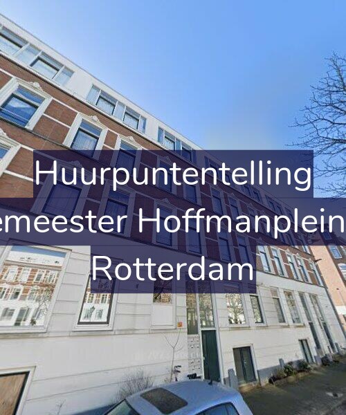 Foto gevel Huurpuntentelling voor Burgemeester Hoffmanplein 58-D, Rotterdam
