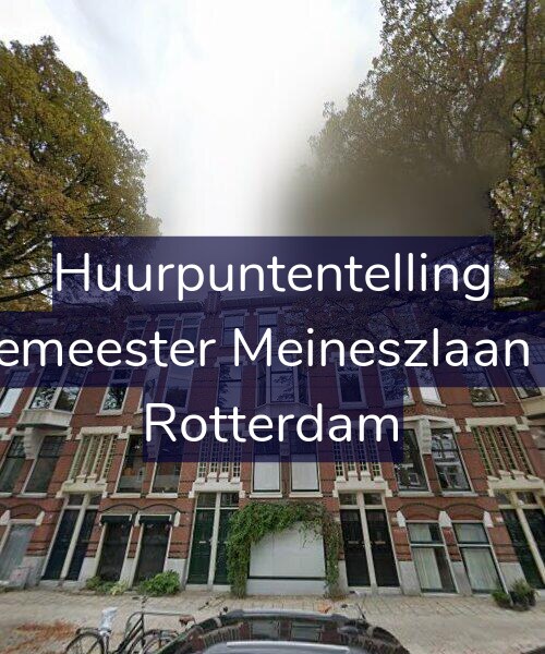 Foto gevel Huurpuntentelling voor Burgemeester Meineszlaan 18-B, Rotterdam