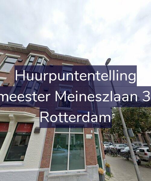 Foto gevel Huurpuntentelling voor Burgemeester Meineszlaan 33-A02, Rotterdam