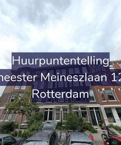 Foto gevel Huurpuntentelling voor Burgemeester Meineszlaan 121-B03, Rotterdam