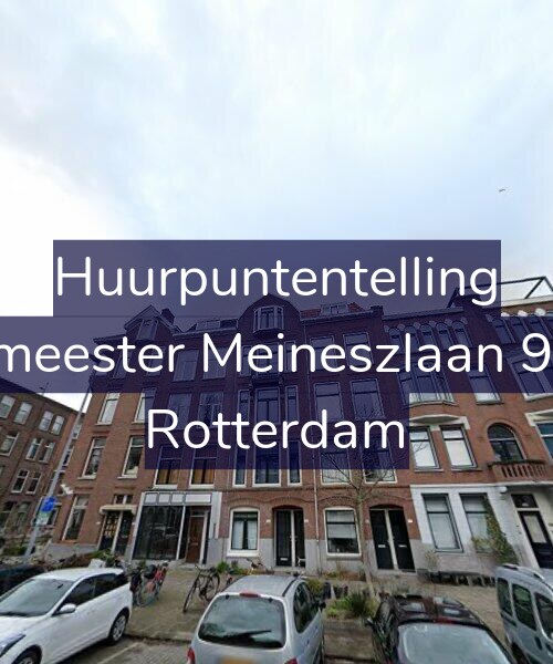 Foto gevel Huurpuntentelling voor Burgemeester Meineszlaan 93-A01, Rotterdam