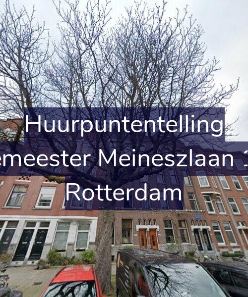 Foto gevel Huurpuntentelling voor Burgemeester Meineszlaan 109-B, Rotterdam