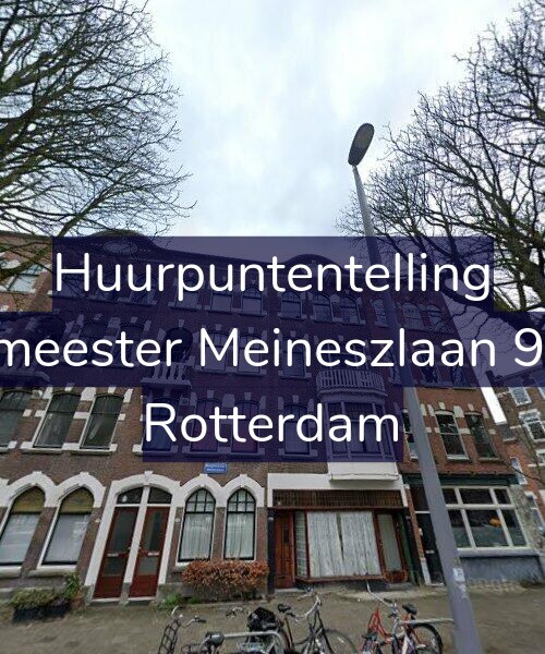 Foto gevel Huurpuntentelling voor Burgemeester Meineszlaan 98-A02, Rotterdam