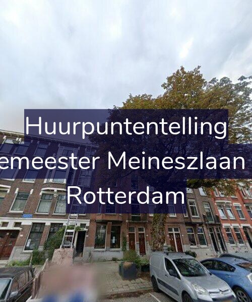 Foto gevel Huurpuntentelling voor Burgemeester Meineszlaan 53-B, Rotterdam