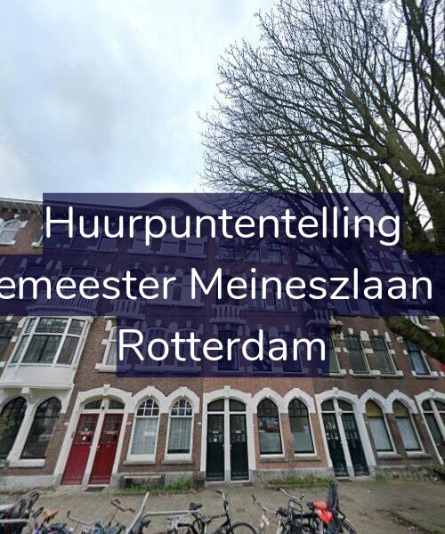 Foto gevel Huurpuntentelling voor Burgemeester Meineszlaan 92-B, Rotterdam