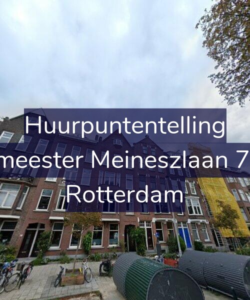Foto gevel Huurpuntentelling voor Burgemeester Meineszlaan 79-A02, Rotterdam