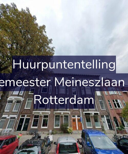 Foto gevel Huurpuntentelling voor Burgemeester Meineszlaan 19-B, Rotterdam