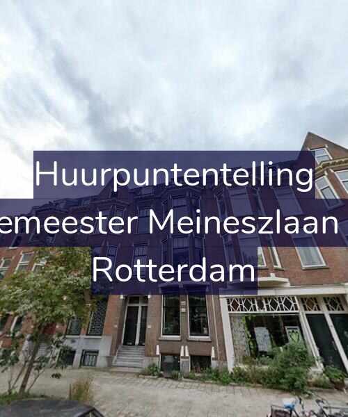 Foto gevel Huurpuntentelling voor Burgemeester Meineszlaan 28-B, Rotterdam
