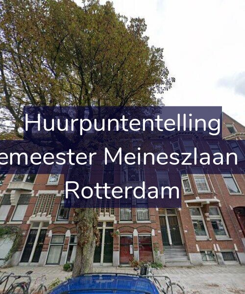 Foto gevel Huurpuntentelling voor Burgemeester Meineszlaan 22-A, Rotterdam