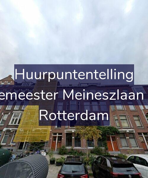 Foto gevel Huurpuntentelling voor Burgemeester Meineszlaan 71-A, Rotterdam