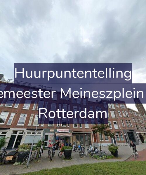 Foto gevel Huurpuntentelling voor Burgemeester Meineszplein 32-A, Rotterdam