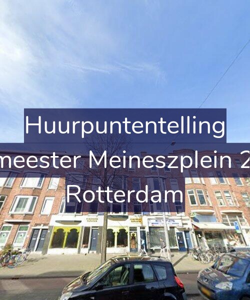 Foto gevel Huurpuntentelling voor Burgemeester Meineszplein 21-B01, Rotterdam