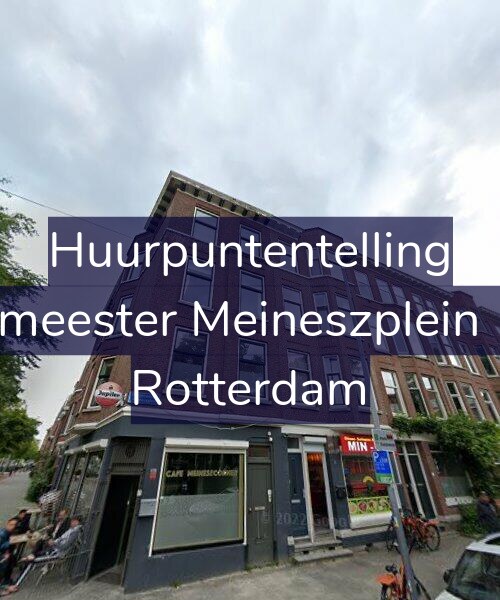 Foto gevel Huurpuntentelling voor Burgemeester Meineszplein 1-B01, Rotterdam