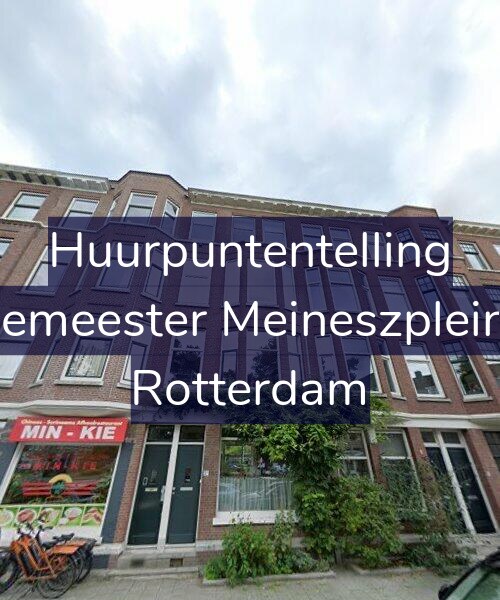 Foto gevel Huurpuntentelling voor Burgemeester Meineszplein 3-B, Rotterdam
