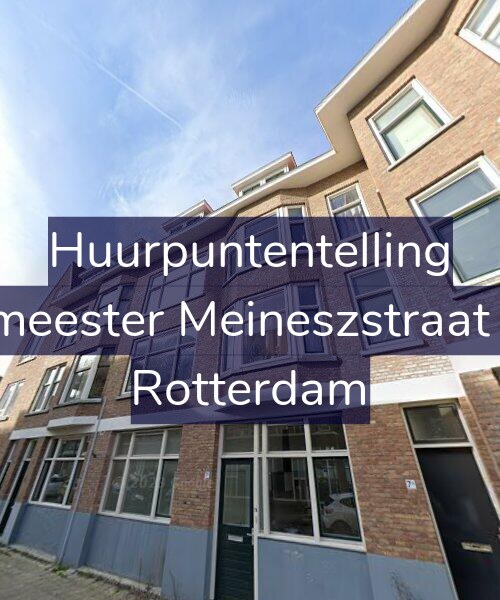 Foto gevel Huurpuntentelling voor Burgemeester Meineszstraat 7-A01, Rotterdam