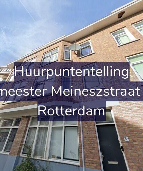 Foto gevel Huurpuntentelling voor Burgemeester Meineszstraat 3-A02, Rotterdam