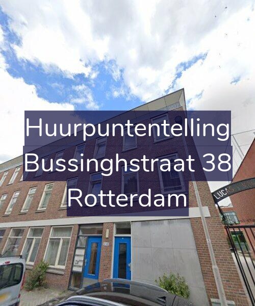 Foto gevel Huurpuntentelling voor Bussinghstraat 38, Rotterdam