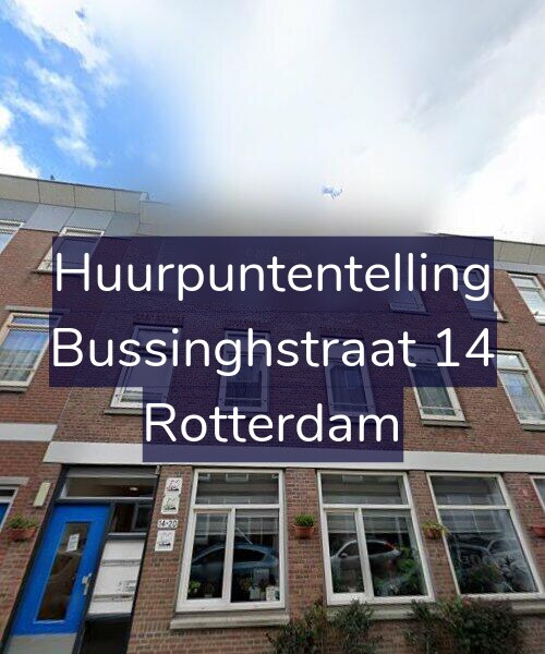 Foto gevel Huurpuntentelling voor Bussinghstraat 14, Rotterdam